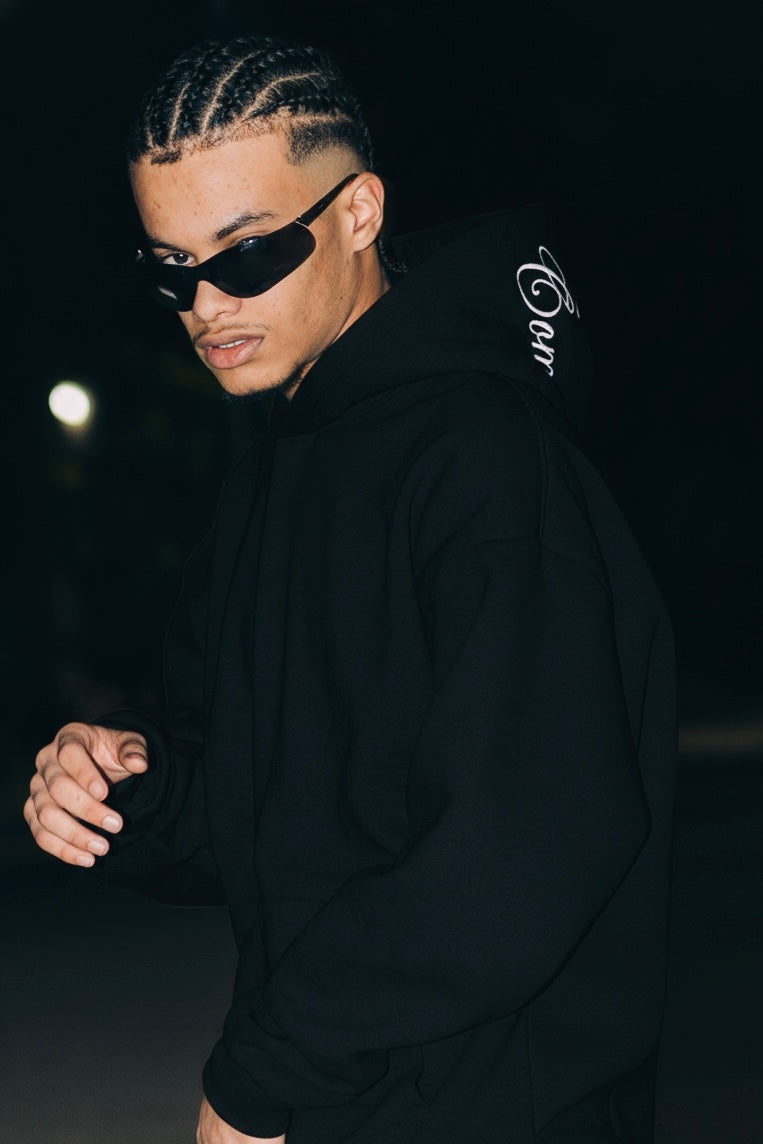 MONEY COMES BLACK HOODIE